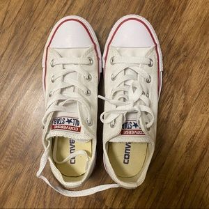 White Converse Sneakers